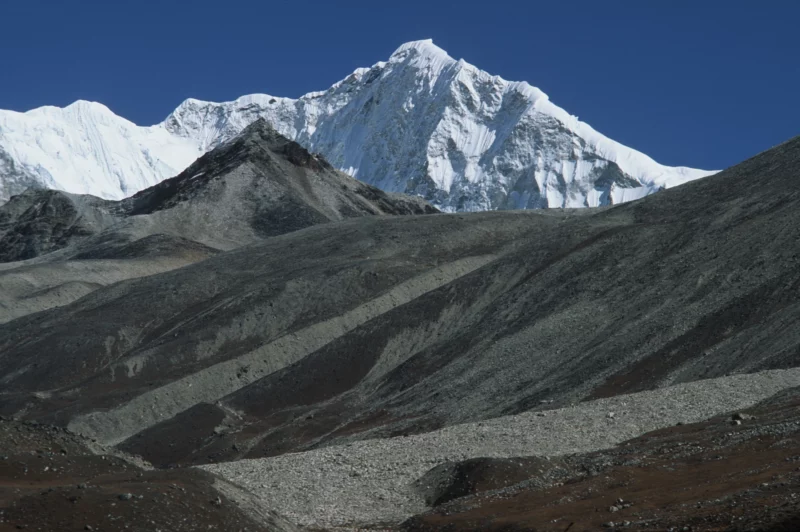 Kurz vor dem Baruntse Basecamp